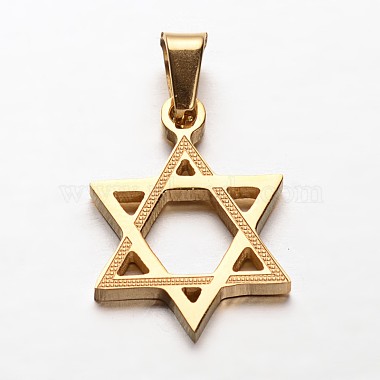 Golden Star Stainless Steel Pendants