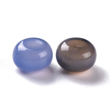 Natürlichen grauen Achat Perlen(G-M379-03)-2