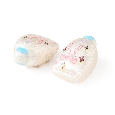 Printed Opaque Acrylic Beads(OACR-B054-01M)-2