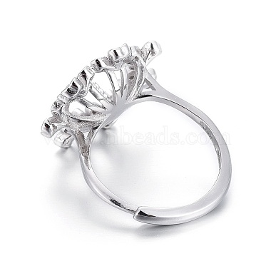 Adjustable 925 Sterling Silver Finger Ring Components(X-STER-F048-01P)-3