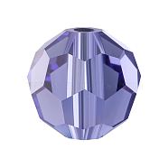 Preciosa&reg Crystal Beads, Czech Crystal, 451 19 602 Round, 20410 Tanzanite, 6mm, Hole: 1.2mm(Y-PRC-BB6-20410)