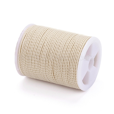 Round Waxed Polyester Cord(YC-G006-01-1.0mm-12)-3