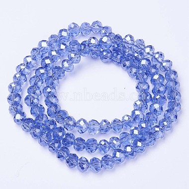 Chapelets de perles en verre galvanoplastique(EGLA-A034-T4mm-A17)-2