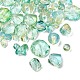 Two Tone Transparent Acrylic Beads(OACR-Z041-15)-2