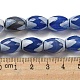 Blue Tibetan Style dZi Beads Strands(TDZI-NH0001-C09-01)-5