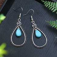 Elegant and Stylish Turquoise Earrings with Unique Personality Charm(FF3029-6)