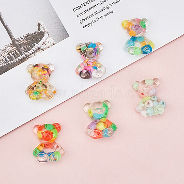 Candy Color Transparent Resin Cabochon(RESI-CA0001-05)-3