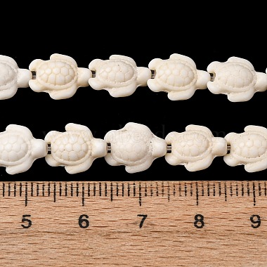 Synthetic Turquoise Dyed Beads Strands(G-B184-D01-01)-4