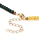 Ensembles de bijoux en perles de jade de malaisie naturelle teints(SJEW-JS01162)-4