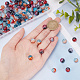 200Pcs 8 Colors Two Tone Transparent Crackle Glass Beads(GLAA-AR0001-44)-3