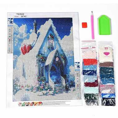 DIY House Theme Diamond Painting Kit(DIY-H160-01D)-2