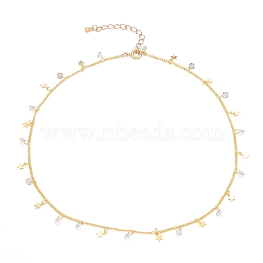 Clear Brass Necklaces