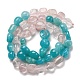 Natural Amazonite & Rose Quartz Beads Strands(G-L610-B01-01)-3