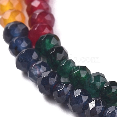 Dyed Natural Malaysia Jade Rondelle Beads Strands(G-E316-2x4mm-45)-3