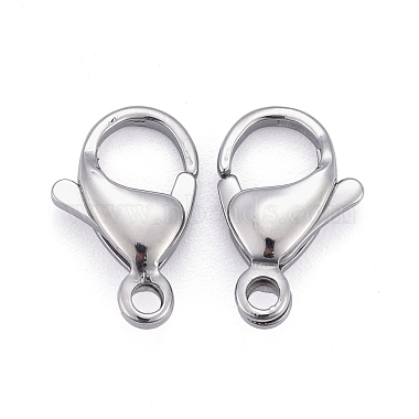 304 Stainless Steel Lobster Claw Clasps(X-STAS-AB13)-3