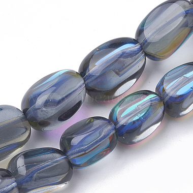 Synthetic Moonstone Beads Strands(G-S285-04B)-3