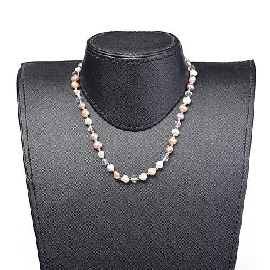 Kultivierte Süßwasserperlen Perlenketten(NJEW-JN02663)-4