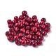 Perles en bois naturel teint(X-WOOD-Q006-8mm-08-LF)-1