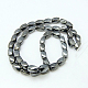 Non-Magnetic Synthetic Hematite Beads Strands(G-E001-4-9x6mm)-2