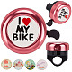 I Love My Bike Alloy Bicycle Bells(FIND-WH0117-97A)-1