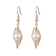 Boucles d'oreille en perle naturelle(EJEW-JE05261)-1