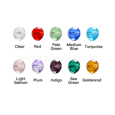 Perles en verre transparentes(FPDL-S015-04C-01-B)-4