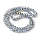 Electroplate Transparent Glass Beads Strands(EGLA-YW0001-64A)-2