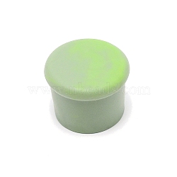 Silicone Bottle Cover, Column, Light Green, 35x27mm, Inner Diameter: 26.5mm(AJEW-WH0230-44D)