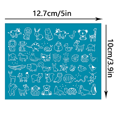 Silk Screen Printing Stencil(DIY-WH0341-098)-2