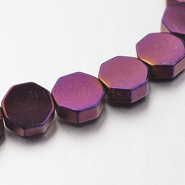 Octagon Non-magnetic Hematite Beads
