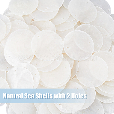 150Pcs Natural Shell Slice Connector Charms(SSHEL-DC0001-03)-5
