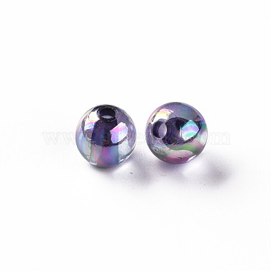 Perles en acrylique transparente(MACR-S370-B8mm-752)-2