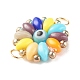 Glass & Lampwork Connector Charms(PALLOY-JF01369)-3