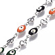 304 Stainless Steel Enamel Chains(CHS-P006-12P)-2