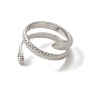 304 Stainless Steel Cuff Rings for Women(RJEW-G291-02P)-2