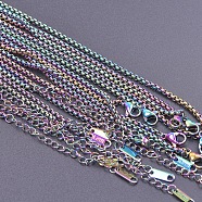 2.5mm Unisex 304 Stainless Steel Box Chains Necklaces(CY6763-5)