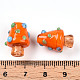 Handmade Lampwork Bumpy Beads(X1-LAMP-T022-02A-09)-3