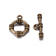 Tibetan Style Alloy Toggle Clasps(MLF0141Y-NF)-1