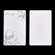 Rectangle Flower Earring Display Cards(CDIS-P007-B03)-2