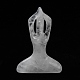 Natural Quartz Crystal Yoga Goddess Decorations(DJEW-F013-02C)-1