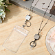 2 Sets 2 Colors 301 Stainless Steel Retractable Badge Holder(DIY-CP0009-04C)-4