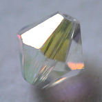 Imitation Austrian Crystal Beads, Grade AAA, K9 Glass, Faceted, Bicone, Beige, 3x3mm, Hole: 0.7~0.9mm(SWAR-F022-3x3mm-02)