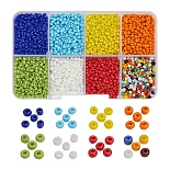 Mixed Color Glass Beads(SEED-YW0001-59)