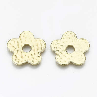Rack Plating Hammered Alloy Spacer Beads(X-PALLOY-T077-36-NR)-2