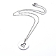 Non-Tarnish 304 Stainless Steel Pendant Necklaces(NJEW-E147-04P)-2