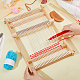 Wooden Multi-Craft Weaving Loom(DIY-WH0304-792)-3