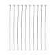 304 Stainless Steel Flat Head Pins(STAS-E023-0.6x30mm)-1