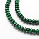 Rondelle Dyed Synthetic Malachite Bead Strands(G-Q446-05)-3