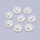 10.5 mm tournesol acrylique perles cabochons flatback pour la fabrication de bracelets(X-MACR-F016-22)-1