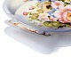 20Pcs Romantic FLower Tea Cup and Pot PVC Self-Adhesive Waterproof Decorative Stickers(STIC-P007-A05)-3